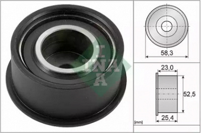 WILMINK GROUP wg1252681 -  Паразитный / Ведущий ролик, зубчатый ремень